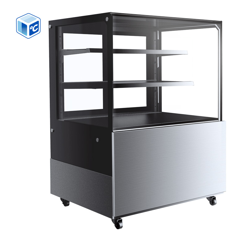 Case Fan - Chłodziarka ekspozycyjna do ciast BJD-173, komercyjna,