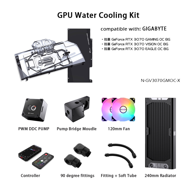 Gpu Cooler - Złoty Sprzedawca Granzon Zestaw Chłodzenia Wodnego