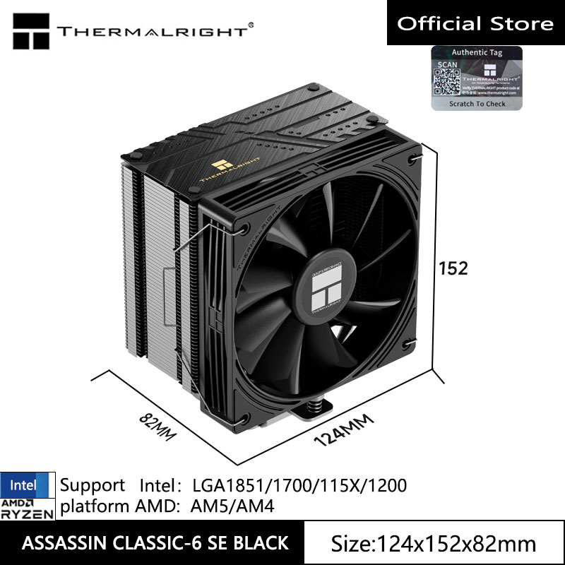 Cpu Heatsink - Radiator chłodzący procesor z wentylatorem Thermalright