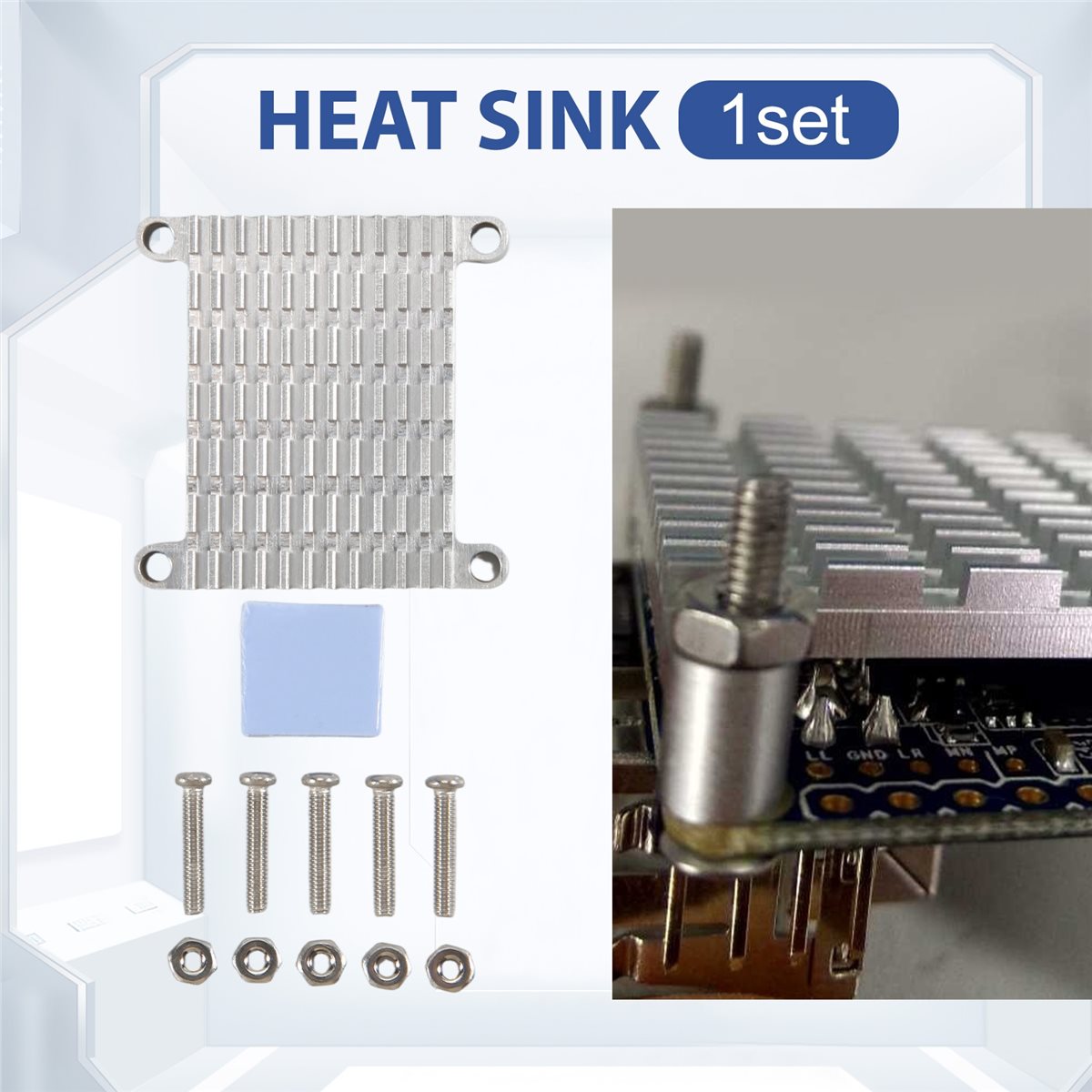 Heatsink - 【N21R】 Radiator do NEO/Air/NEO2/NEO Core Allwinner