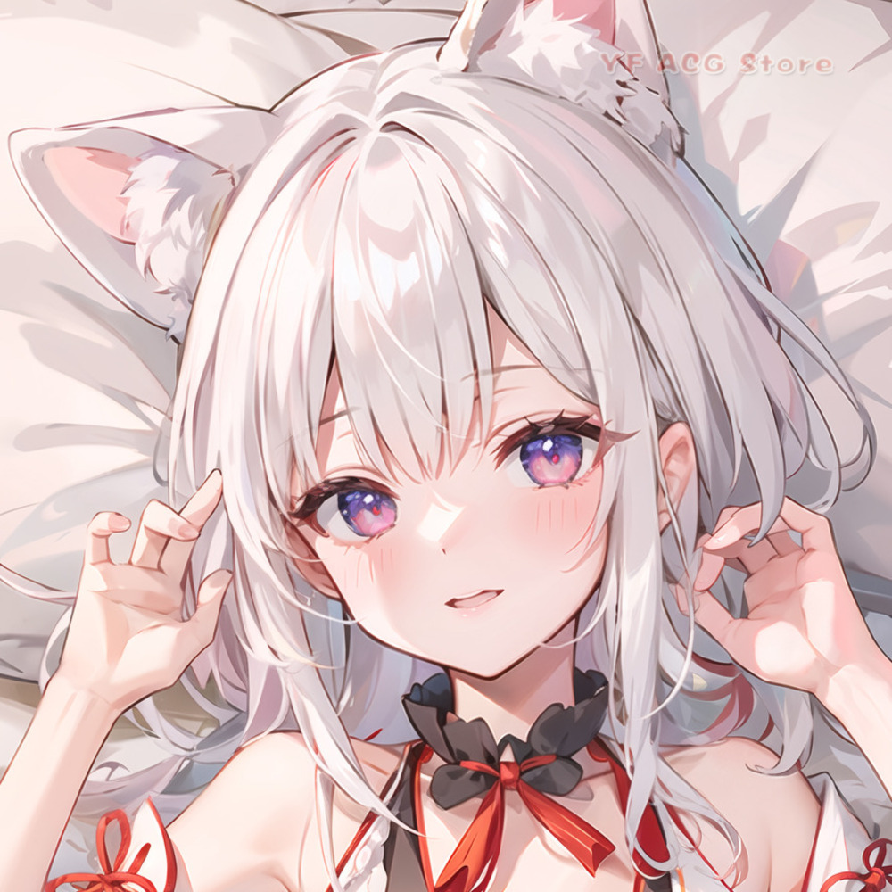 Case Fan - Azur Lane Yukikaze Dakimakura Poszewka na