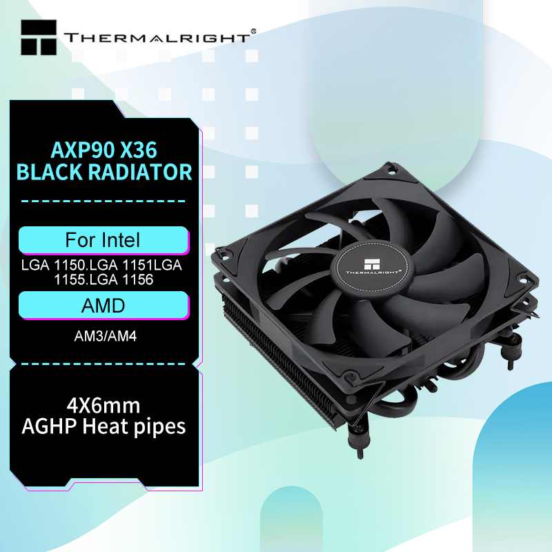 Air Cooler Cpu - Thermalright AXP-90 X36 czarny CPU chłodnica