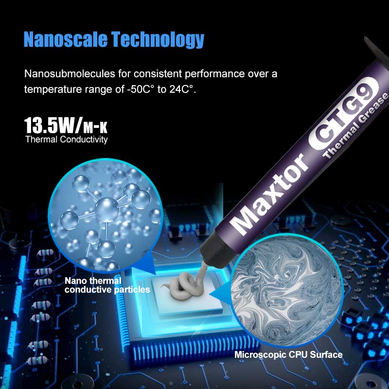 Maxtor CTG9 1g 2g 4g 8g Pasta  – Thermal Paste recenzja i cena
