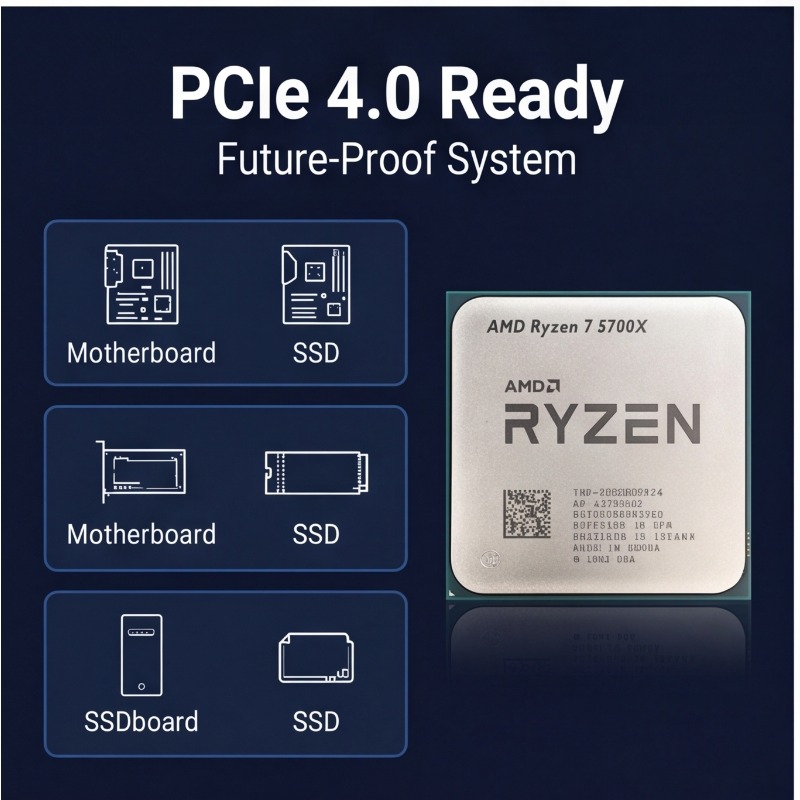 Procesor AMD Ryzen 7 5700X do  – Cpu Fan recenzja i cena