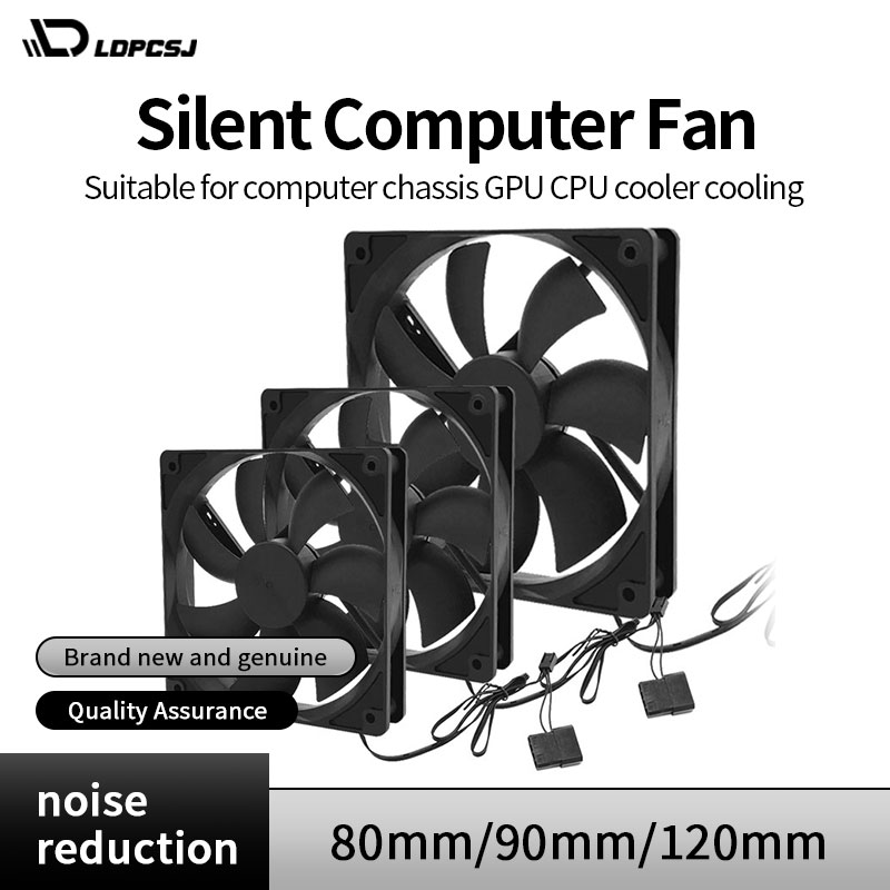 80mm 90mm 120mm Cichy wentylat – Gpu Cooler recenzja i cena
