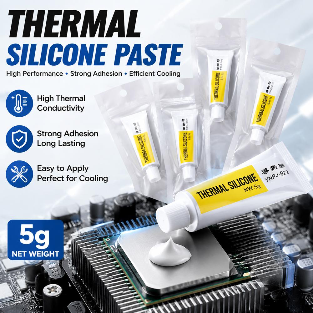 Klej termoprzewodzący 5g, mocn – Thermal Paste recenzja i cena