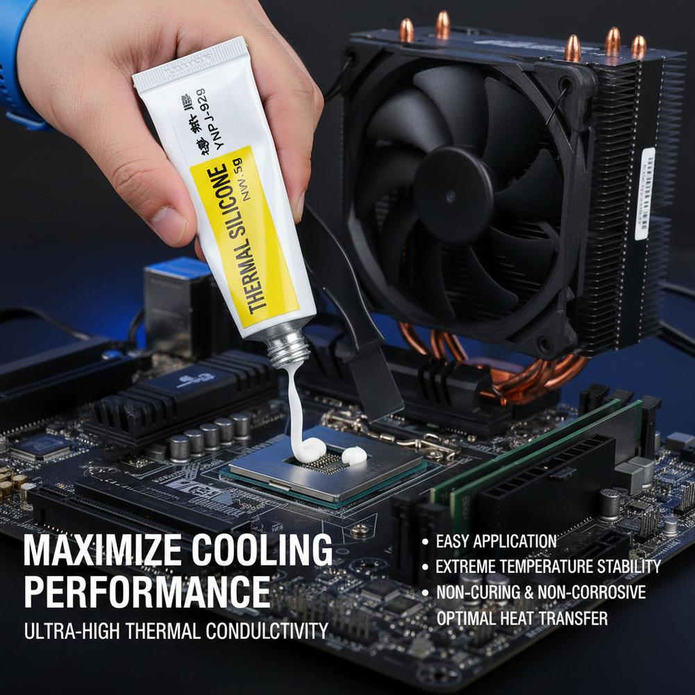 Klej termoprzewodzący 5g, mocn – Thermal Paste recenzja i cena