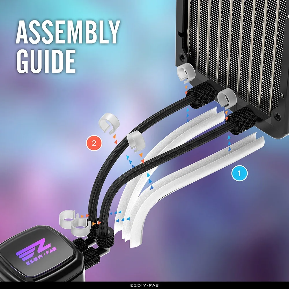 EZDIY ARGB Light Strip For12MM – Aio Liquid Cooler recenzja i cena