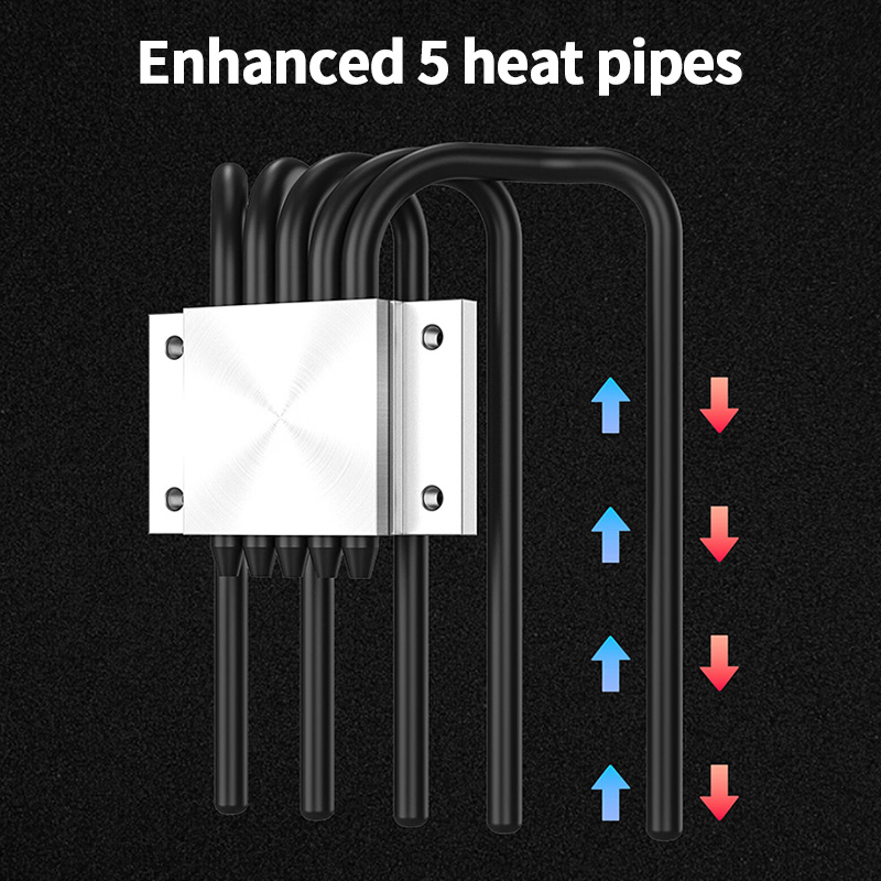 ID-COOLING IS-55 5 rura ciepln – Air Cooler Cpu recenzja i cena
