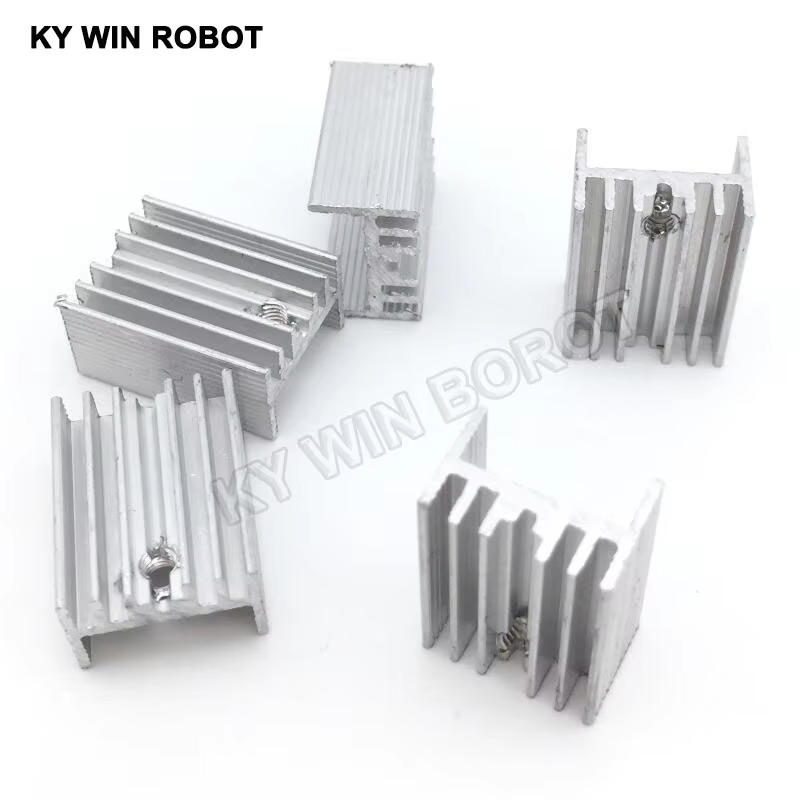 10 sztuk aluminium TO-220 radi – Heatsink recenzja i cena