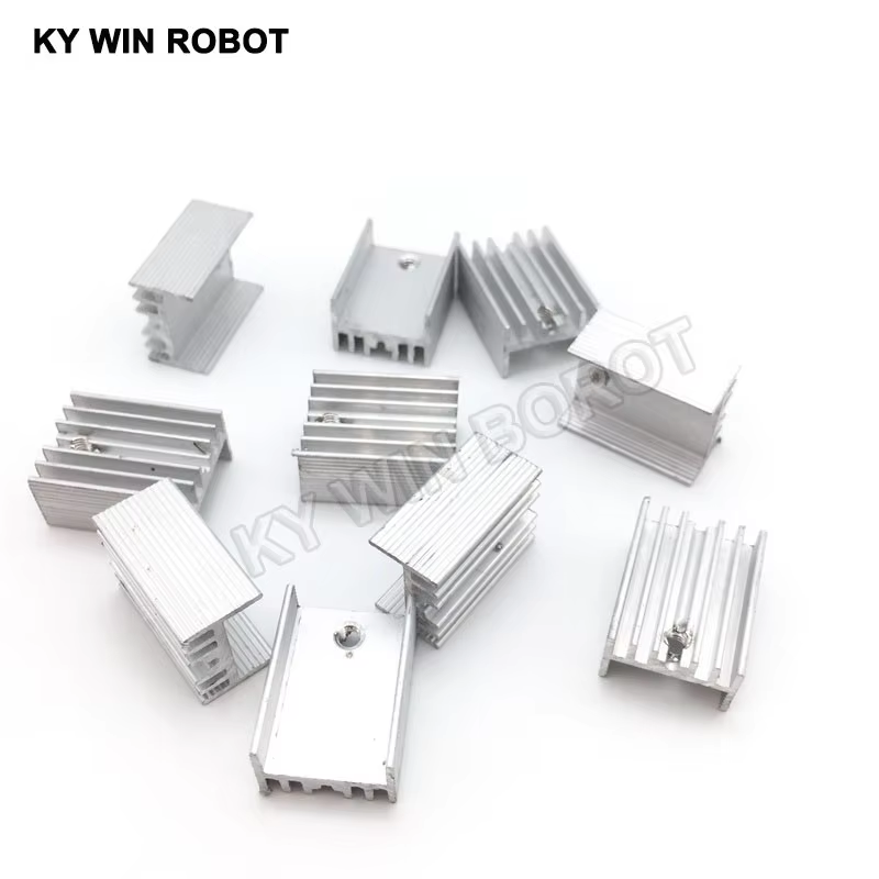 10 sztuk aluminium TO-220 radi – Heatsink recenzja i cena